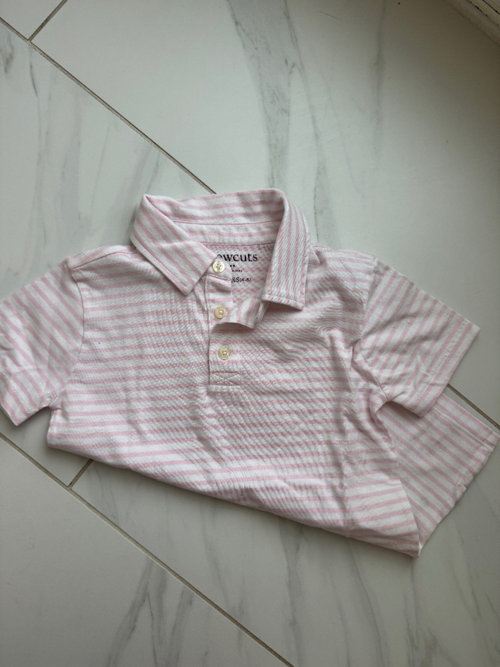 Crewcuts extra small striped polo